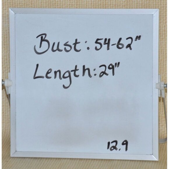 JM Collection Blue Color Block Studded Blouse Top Plus Size 3X Long Bell Sleeves - Picture 11 of 11